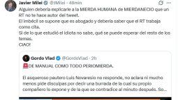 Luis Novaresio, uno de los blancos del acelerado impulso insultador de Milei.&nbsp;