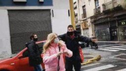 altText(Agredieron a Mercedes Ninci en una protesta: 