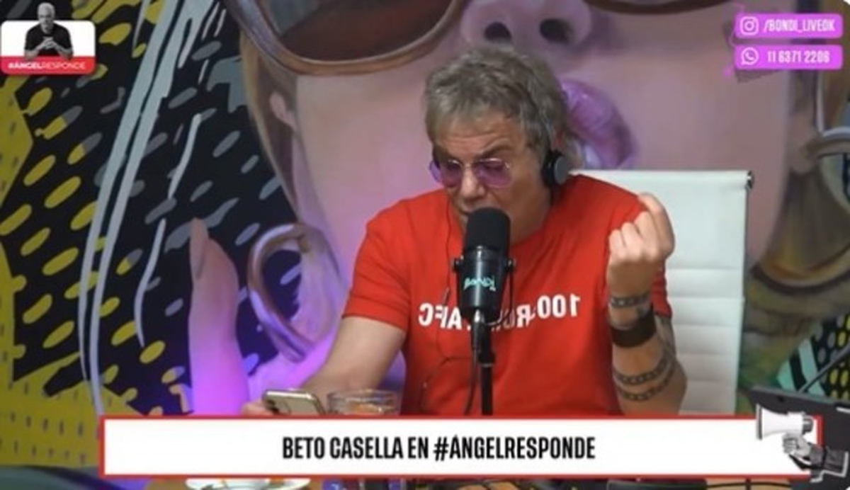 Beto Casella contundente con la decisión de Tamara Pettinato. Beto Casella contundente con la decisión de Tamara Pettinato. 