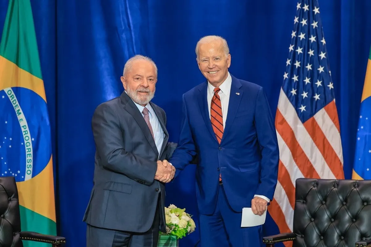 Lula da Silva y Joe Biden acordaron en la defensa de los derechos laborales globales. Lula da Silva y Joe Biden acordaron en la defensa de los derechos laborales globales.