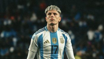 Alejandro Garnacho quiere demostrar que puede ser titular en la Selección Argentina.