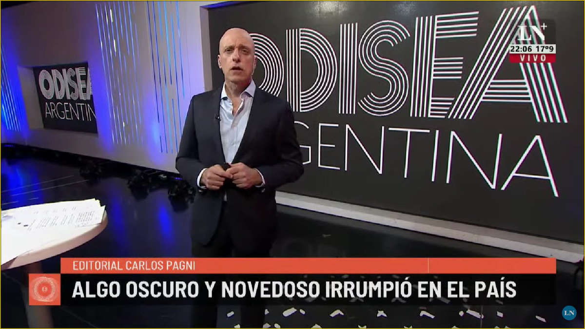 El editorial de Carlos Pagni en LN+.