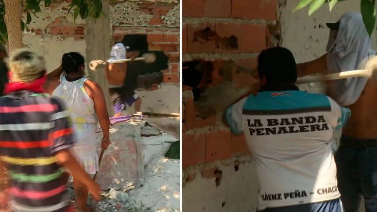Argentina villa miseria: Arde Rosario y TN a lo Crónica TV