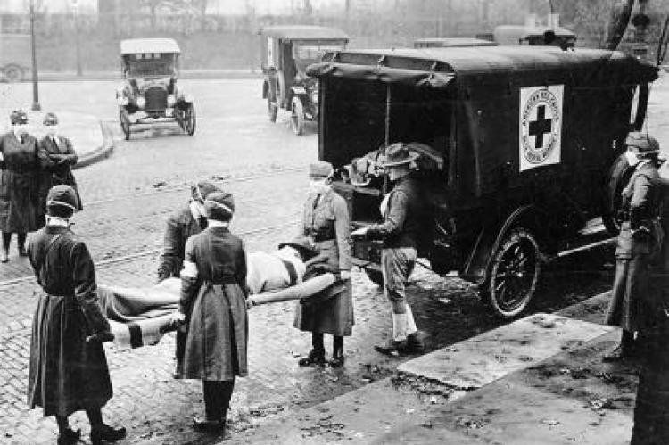 Pandemia de fiebre española en 1918,