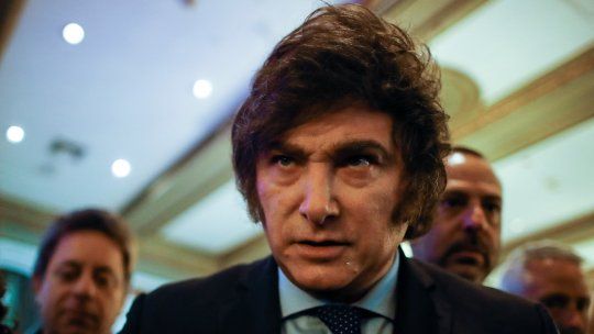 Javier Milei, candidato presidencial de La Libertad Avanza. Javier Milei, candidato presidencial de La Libertad Avanza.