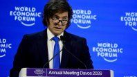 Javier Milei en el Foro Económico de Davos. Javier Milei en el Foro Económico de Davos.