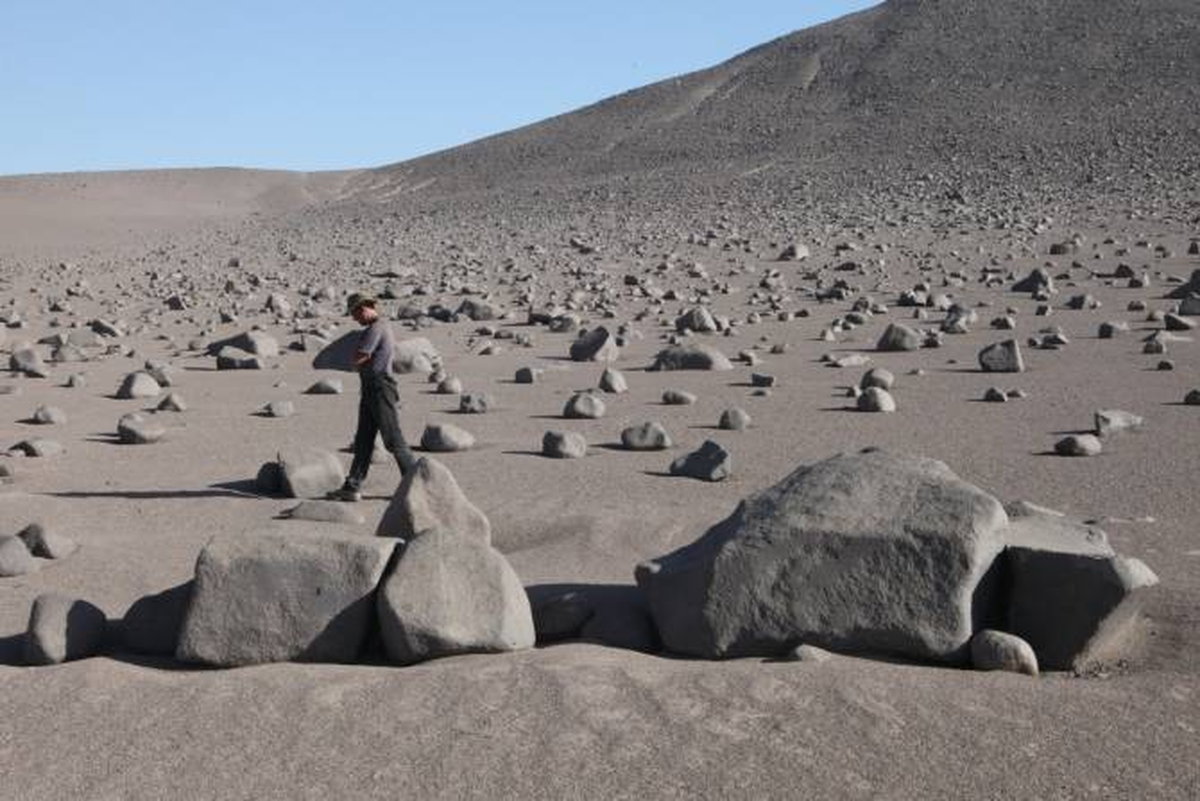 Rocas saladas en el desierto de Atacama, en Chile. Rocas saladas en el desierto de Atacama, en Chile.