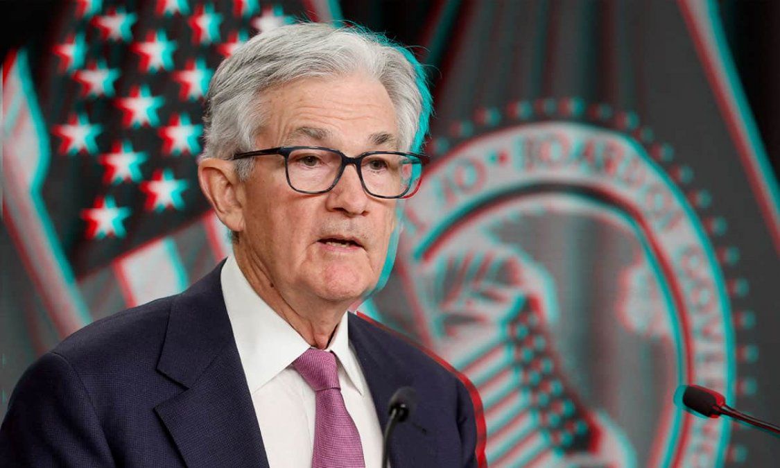 Jerome Powell, presidente de la Fed. Nueva discusión sobre las tasas.