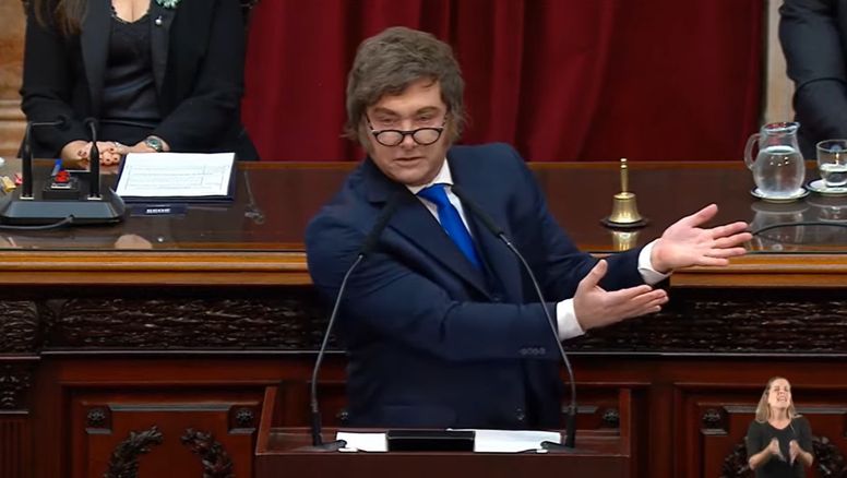 Milei en llamas en el Congreso: 20 insultos del presidente en la Asamblea Legislativa