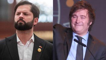 Líderes con claras diferencias: Boric y Milei Líderes con claras diferencias: Boric y Milei