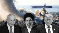 Imagen sobre la guerra entre Estados Unidos e Israel contra Irán