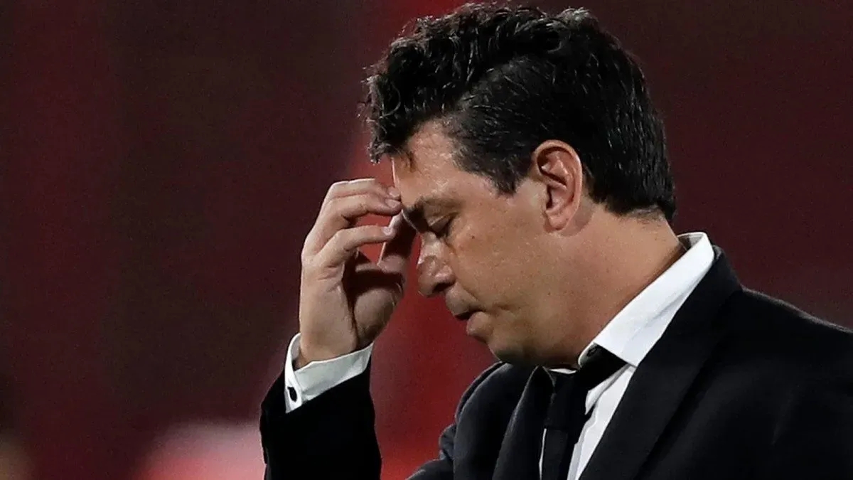 River y Gallardo son observados desde cerca por la Conmebol. River y Gallardo son observados desde cerca por la Conmebol.