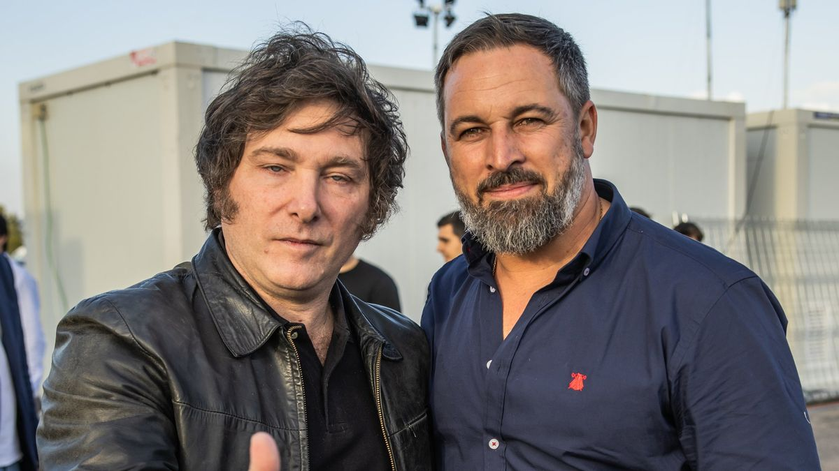 Líder de Vox, Santiago Abascal, con Javier Milei | Gentileza X Líder de Vox, Santiago Abascal, con Javier Milei | Gentileza X