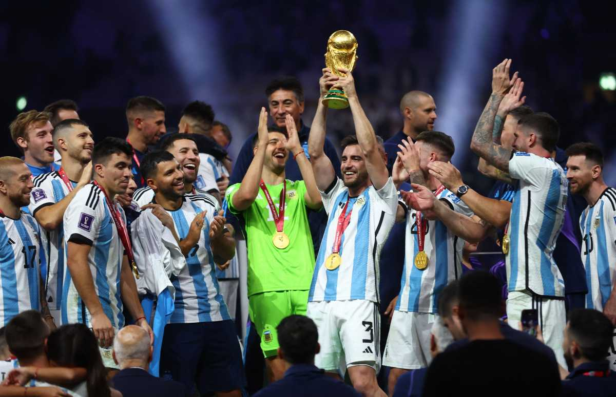 Tagliafico campeón del Mundo en Qatar 2022 Tagliafico campeón del Mundo en Qatar 2022