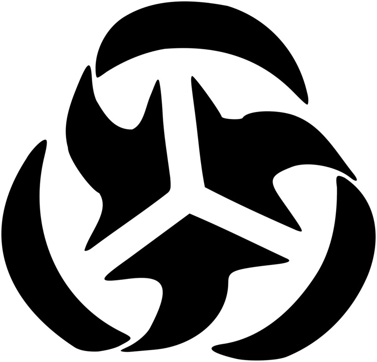 Isologo de la Trilateral Commission que inventó David Rockefeller. Isologo de la Trilateral Commission que inventó David Rockefeller.