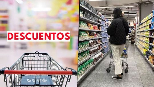 Supermercados con góndolas vacías en Argentina: caída interanual de consumo supera el 20%