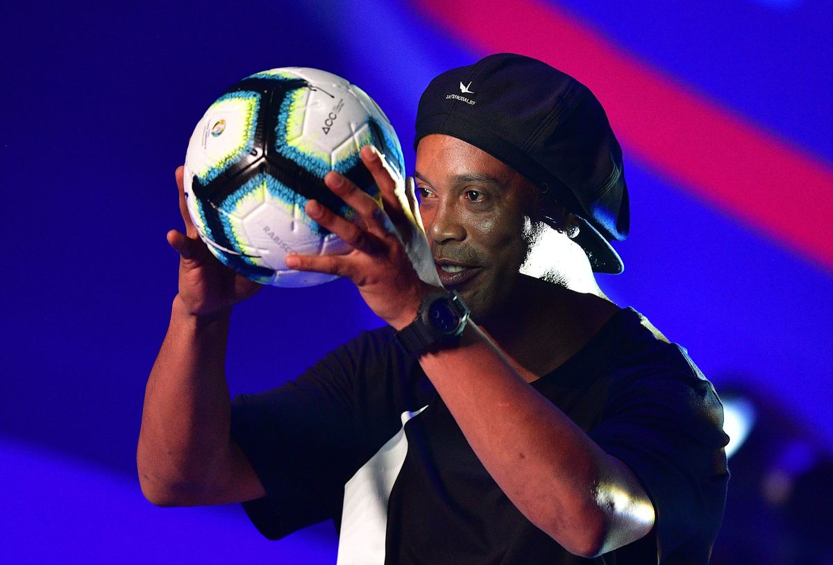 Ronaldinho, inoxidable