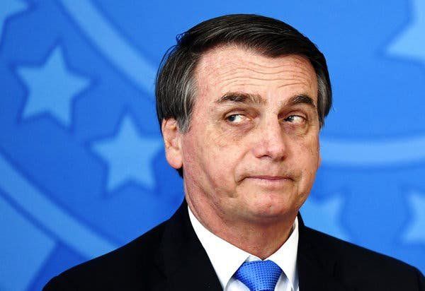 Jair Bolsonaro, presidente de Brasil.