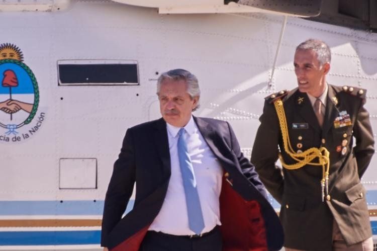 Alberto Fernández, presidente. Foto: NA