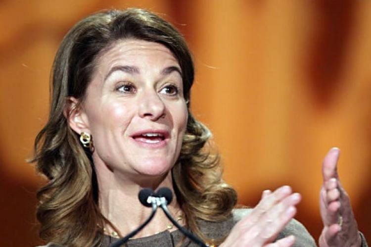 Melinda Gates, esposa de Bill