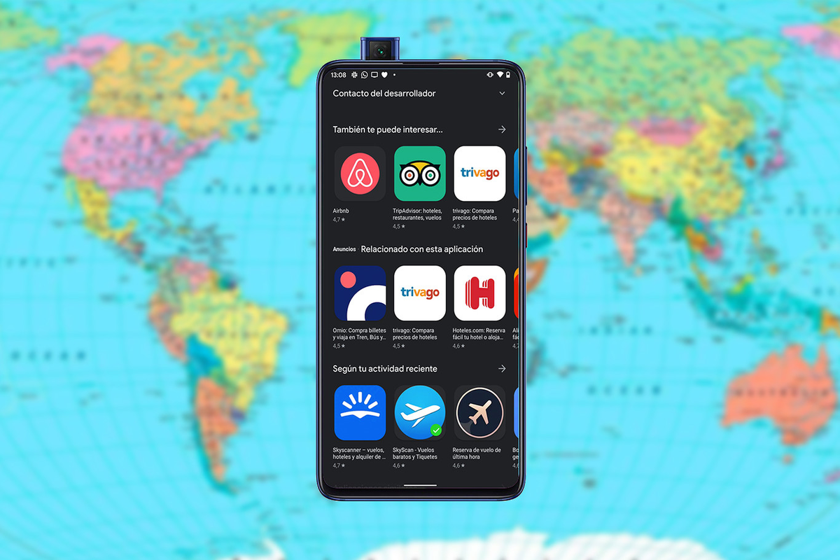 Aplicación ideal para organizar viajes. Aplicación ideal para organizar viajes.