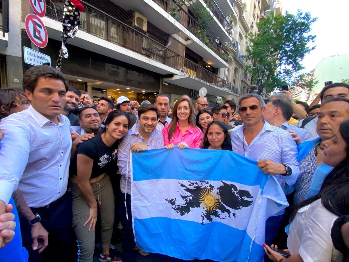 Victoria Villarruel en CABA.