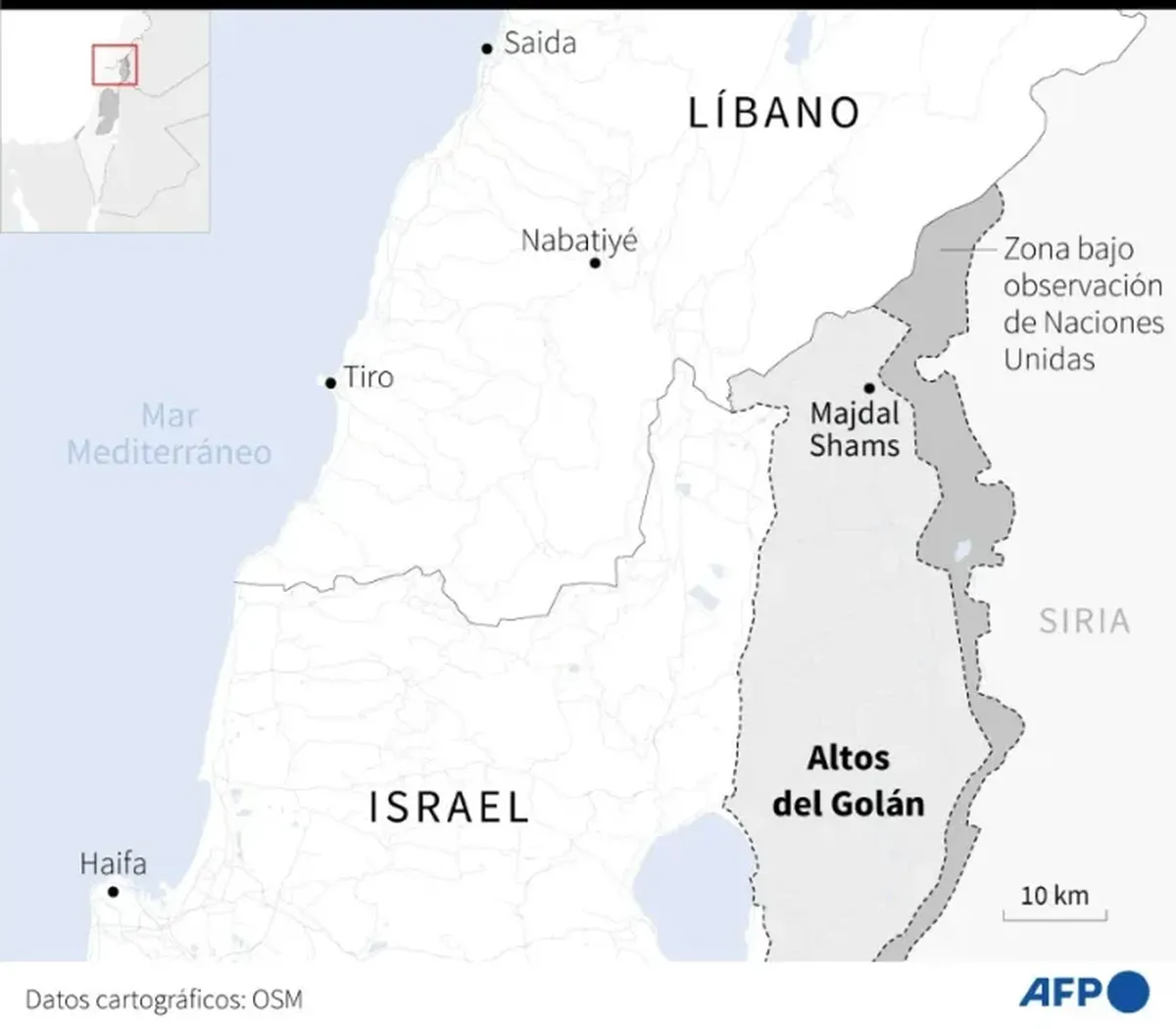Unos 20 mil drusos comparten los Altos del Golán con 25 mil colonos judíos, en un territorio en disputa entre Siria e Israel. Damasco acusa a Tel Aviv de apropiarse de varios sectores de la zona.| FOTO DE MAPA Unos 20 mil drusos comparten los Altos del Golán con 25 mil colonos judíos, en un territorio en disputa entre Siria e Israel. Damasco acusa a Tel Aviv de apropiarse de varios sectores de la zona.| FOTO DE MAPA