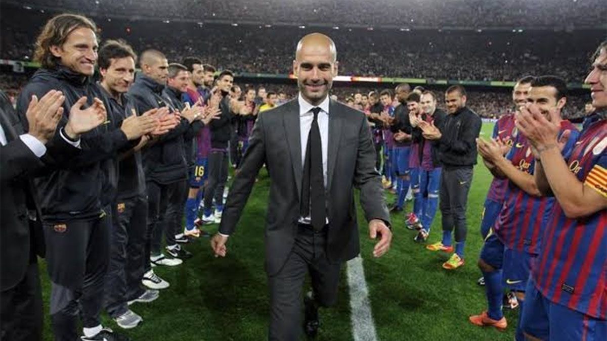 Pep Guardiola confirmó este lunes (10/06) que no volverá a dirigir al Barcelona tras la llegada, hace un par de semanas, del alemán Hansi Flick. Pep Guardiola confirmó este lunes (10/06) que no volverá a dirigir al Barcelona tras la llegada, hace un par de semanas, del alemán Hansi Flick.