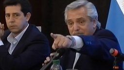 Alberto Fernández en Comodoro Rivadavia.