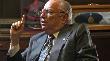 Carlos Corach, exministro del Interior de Carlos Menem. Carlos Corach, exministro del Interior de Carlos Menem.