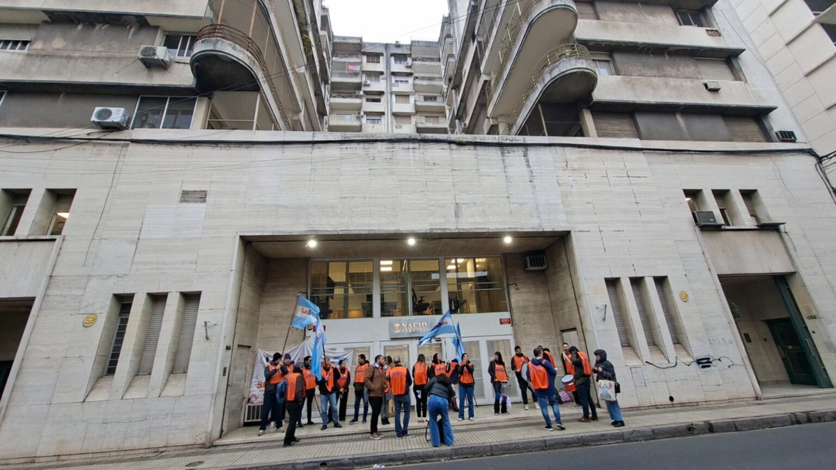 Nueva audiencia en la sede local del Ministerio de Trabajo provincial. 