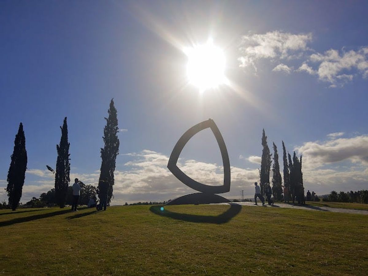 El Parque de las esculturas se puede recorrer al aire libre. Foto: Ivan Bianchin