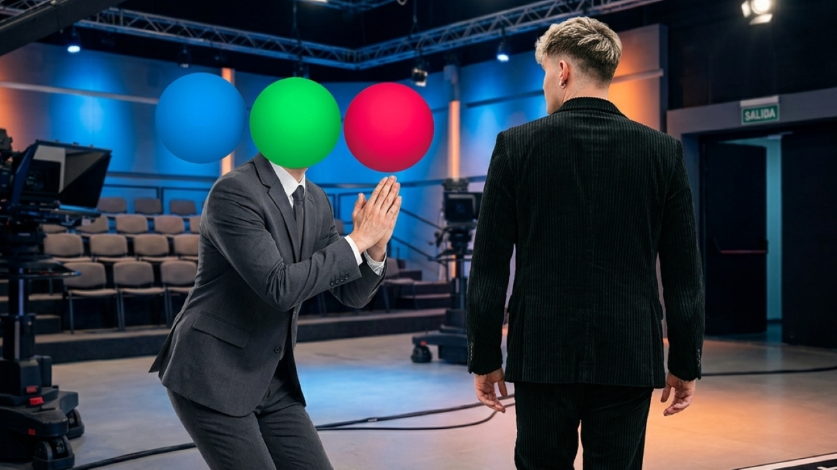 Telefe está pasando un flor de papelón tras poner un nuevo conductor y que se le vaya al mes. El canal tuvo que salir a tapar el agujero sobre la marcha. Foto: Ficción/Gemini