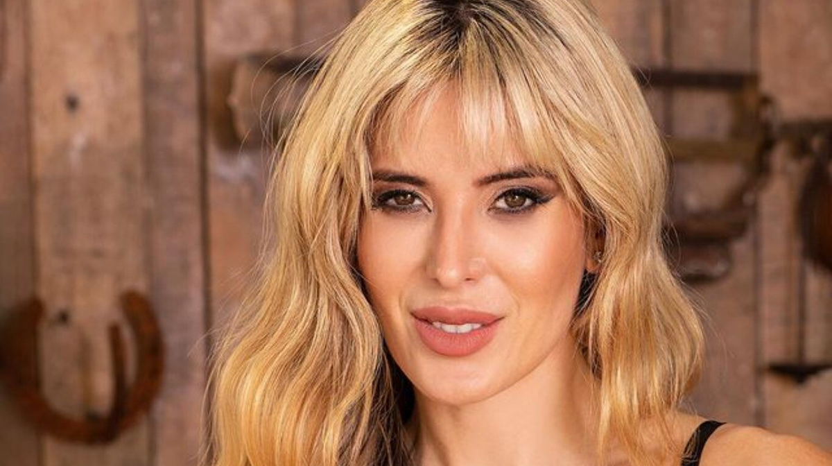 Jesica Cirio, modelo y conductora de La Peña de Morfi. Jesica Cirio, modelo y conductora de La Peña de Morfi.