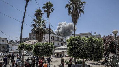 Ataque israelí a la Iglesia Católica en Gaza: Javier Milei sólo expresa 