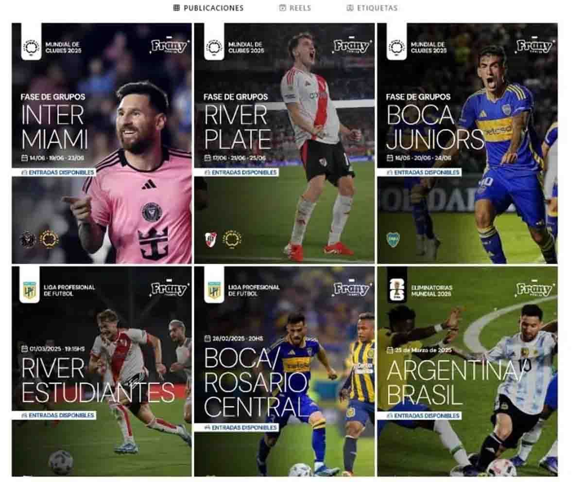 La joven influencer, Francisca Pérez, conocida como “Frany”, fue acusada de estafa con las entradas del partido Argentina-Brasil y, ahora, denunció amenazas. La joven influencer, Francisca Pérez, conocida como “Frany”, fue acusada de estafa con las entradas del partido Argentina-Brasil y, ahora, denunció amenazas.