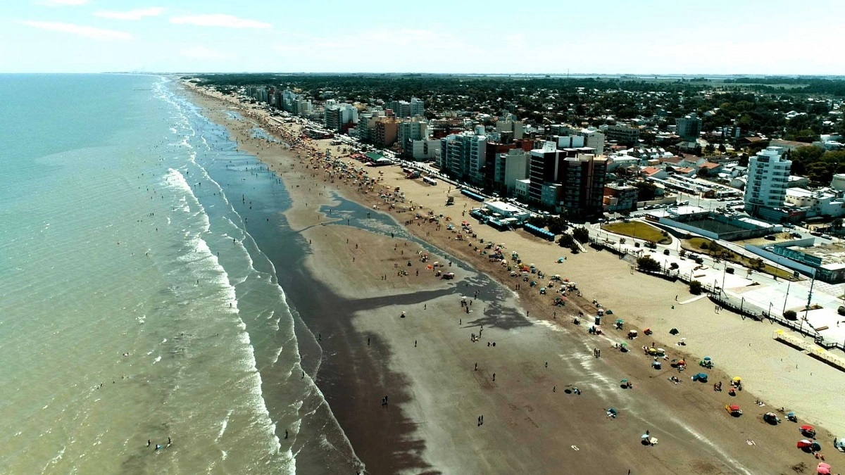 Playa de Monte Hermoso, en Buenos Aires. Playa de Monte Hermoso, en Buenos Aires.