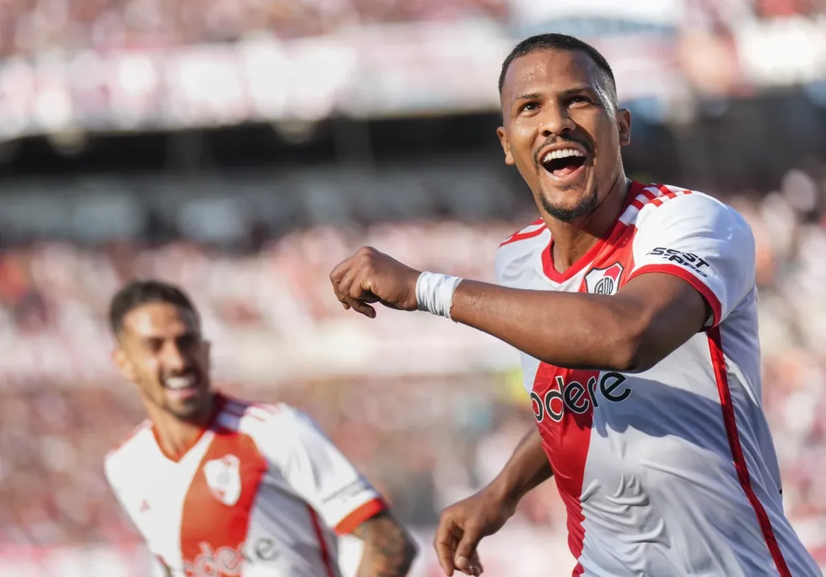 Salomón Rondón se va de River Plate. (Foto: NA).