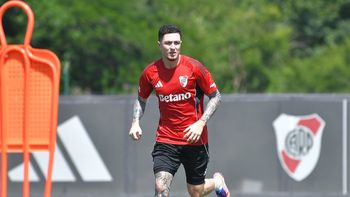 Se confirmó qué tiene Aníbal Moreno en River y es duda para el Superclásico