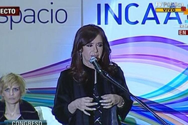 Cristina Fernández habló el martes 30/07 desde Cañuelas