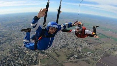 Directivo de AySA murió en fallido salto en paracaídas