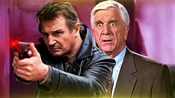 Liam Neeson para una de comedia. Liam Neeson para una de comedia.