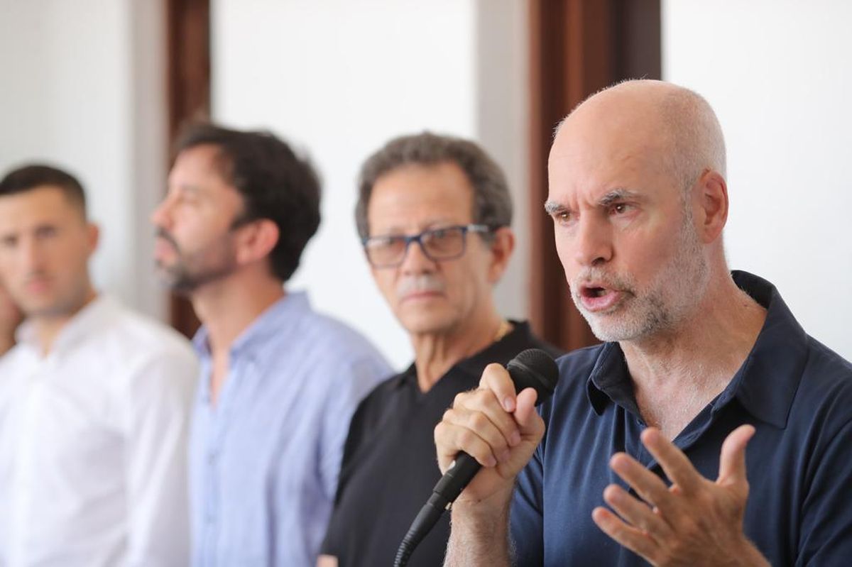 Horacio Rodríguez Larreta en campaña electoral