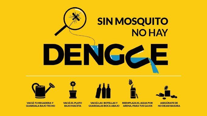 Campaña contra el Dengue.