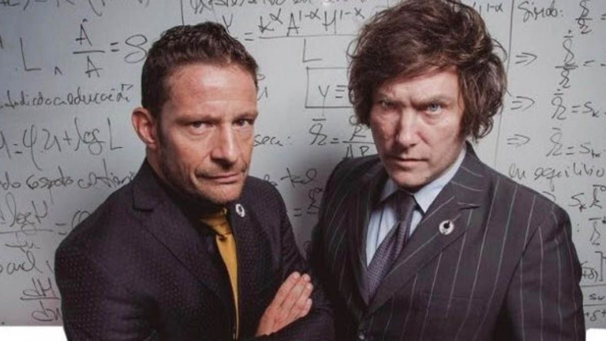 Diego Giacomini y Javier Milei, cada vez más distanciados Diego Giacomini y Javier Milei, cada vez más distanciados