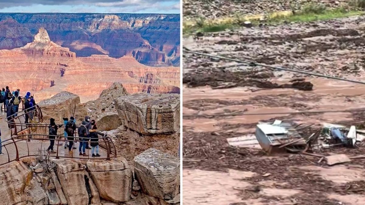 Terror en el Gran Cañón por inundación repentina: Muerte, desaparecidos y advertencia urgente