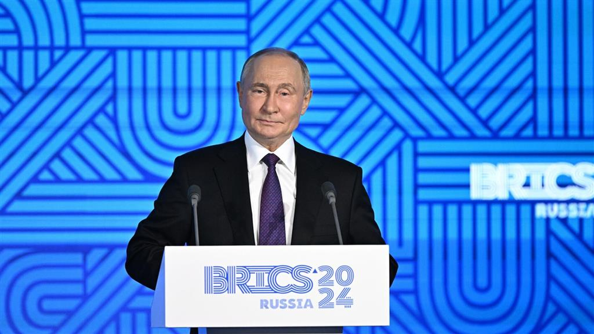 Vladimir Putin, de anfitrión en los BRICS. Vladimir Putin, de anfitrión en los BRICS.