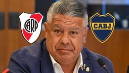 Chiqui Tapia quiso sacarle un jugador a River para que vaya a Boca.
