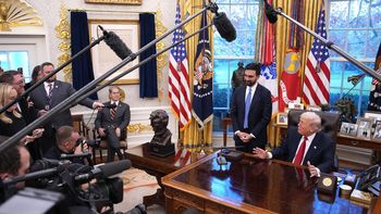 Acerca de Javier Milei y Axel Kicillof: Conferencia de prensa de Donald Trump y Zohran Mamdani