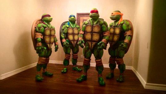 Las Tortugas Ninja estarán de regreso. Las Tortugas Ninja estarán de regreso.